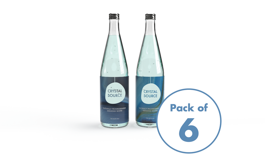 6-Pack Crystal Source Water (6 x 750ml Bottles)