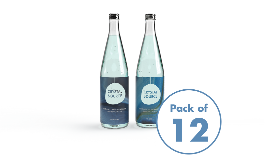 12-Pack Crystal Source Water (12 x 750ml Bottles)